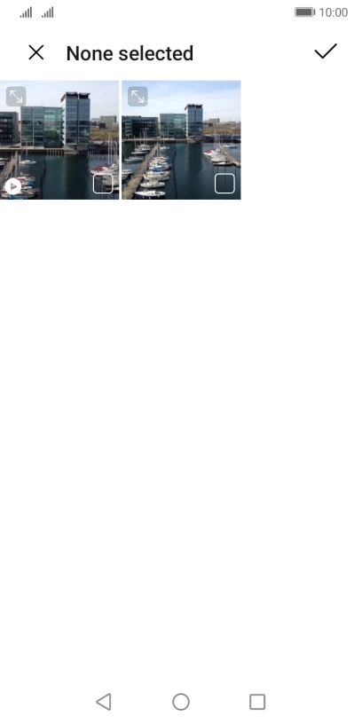 Press the required picture.