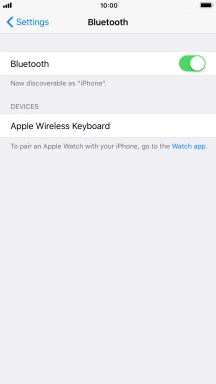 Press the required Bluetooth device and follow the instructions on the screen to pair the device with your phone. Press the required Bluetooth device and follow the instructions on the screen to pair the device with your phone.