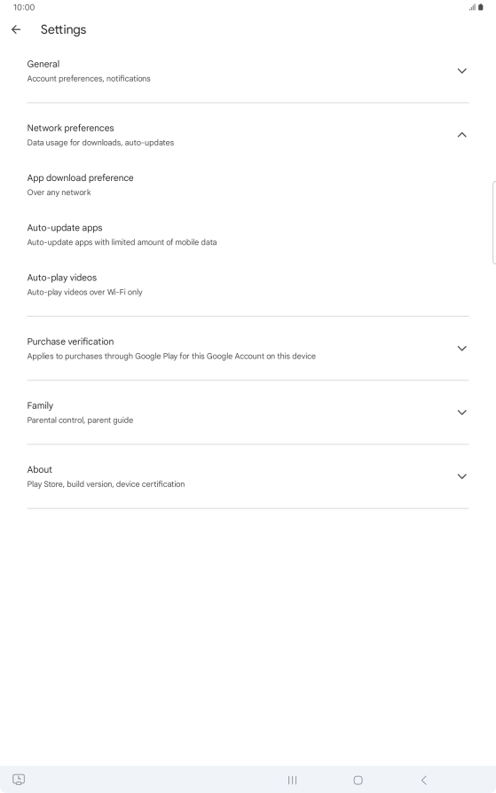Press Auto-update apps.