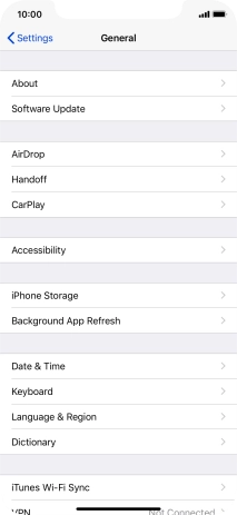 Press Background App Refresh.
