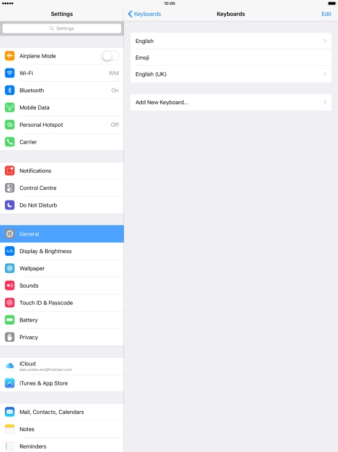 Press the Home key to return to the home screen. Press the Home key to return to the home screen.