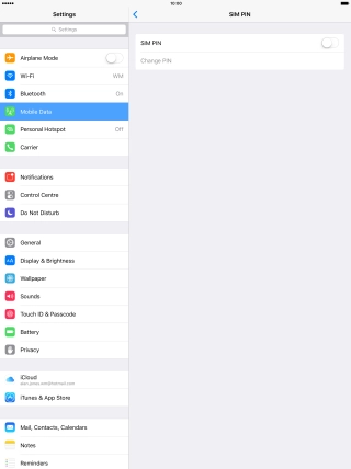 Press the indicator next to Press the indicator next to