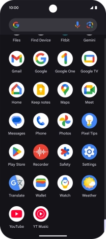 Open Photos and go to the required picture.