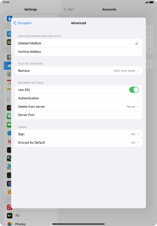 Press the indicator next to Press the indicator next to
