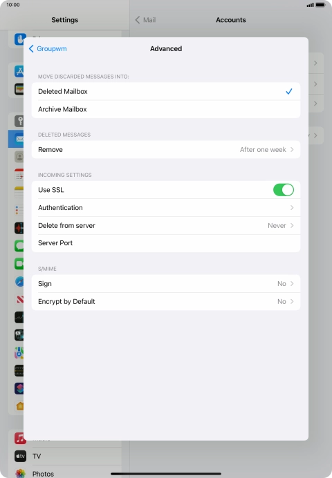 Press the indicator next to Press the indicator next to