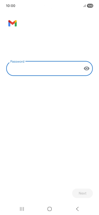 Press the field below 