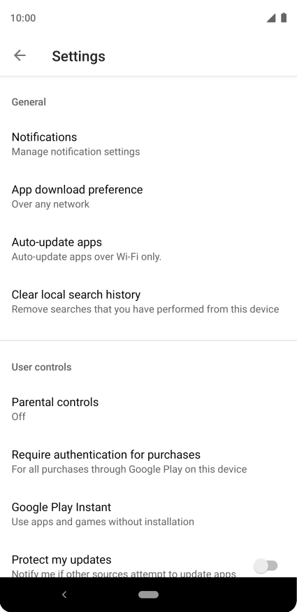 Press Auto-update apps.