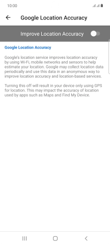 If you press the indicator next to 