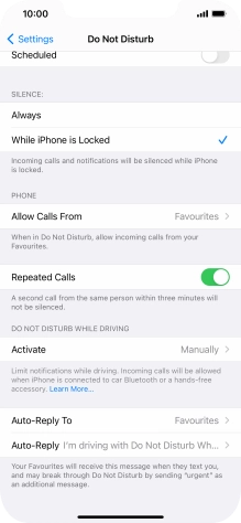 Press Auto-Reply To.