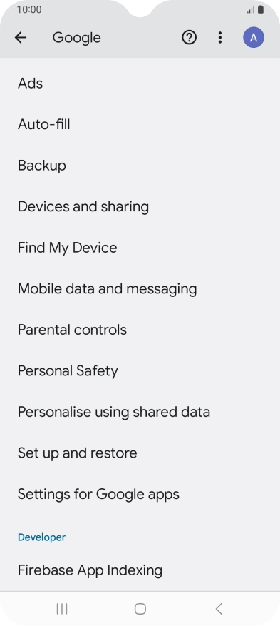 Press Find My Device.