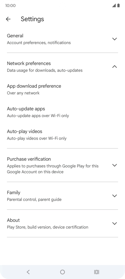 Press Auto-update apps.