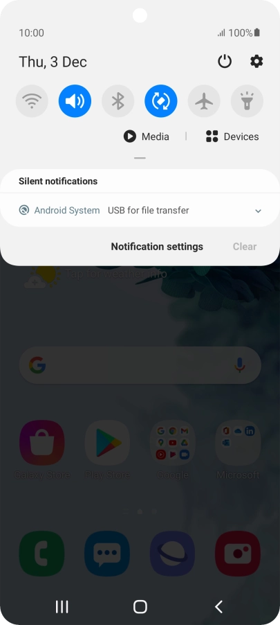 Press Android System.