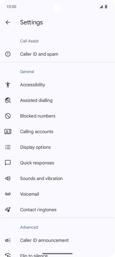 Press Calling accounts. Press Calling accounts.