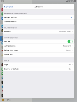 Press the indicator next to Press the indicator next to