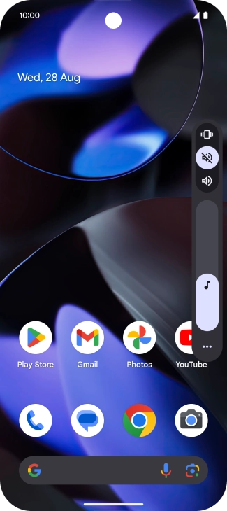 Press the sound icon to turn off the function.