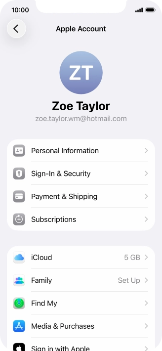 Slide your finger upwards starting from the bottom of the screen to return to the home screen.