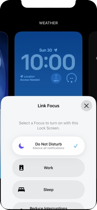 Press the close icon.
