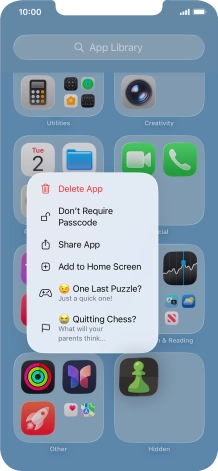 Press Don't Require Passcode.