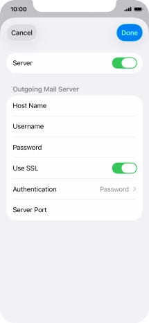 Press Authentication.
