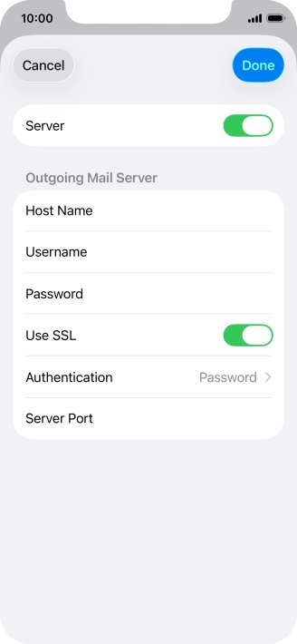 Press Authentication.