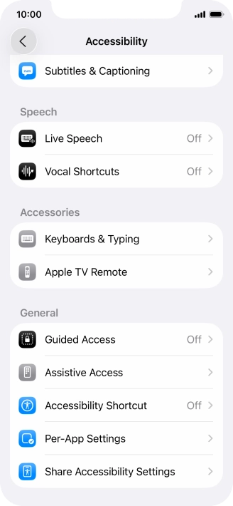 Press the required category below 