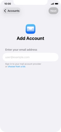 Press the field below 