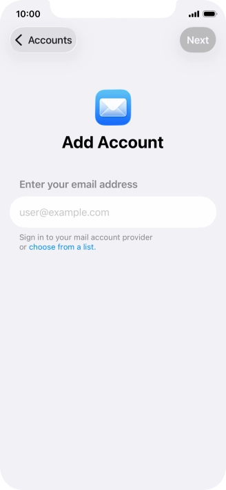 Press the field below 