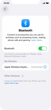 Slide your finger upwards starting from the bottom of the screen to return to the home screen.