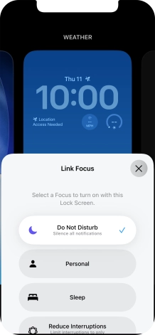 Press the close icon.