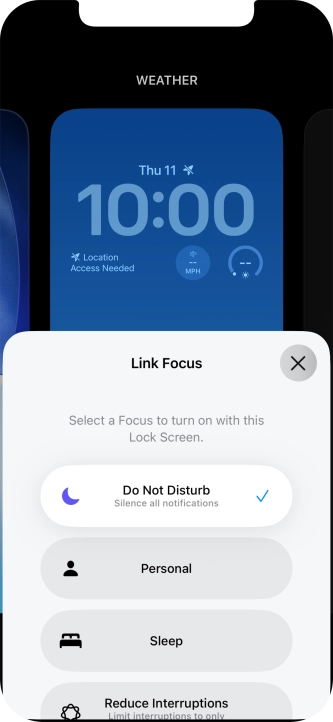 Press the close icon.