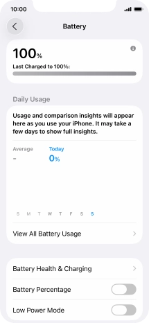 Press Battery Health & Charging.