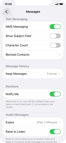 Slide your finger upwards starting from the bottom of the screen to return to the home screen.