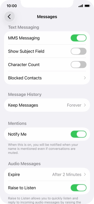 Slide your finger upwards starting from the bottom of the screen to return to the home screen.