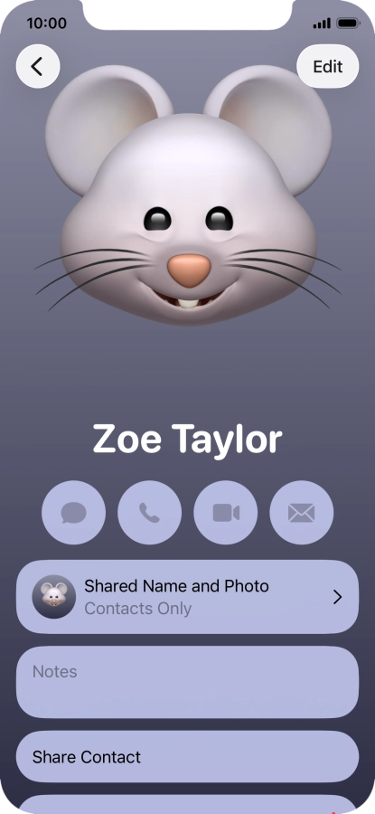 Slide your finger upwards starting from the bottom of the screen to return to the home screen.