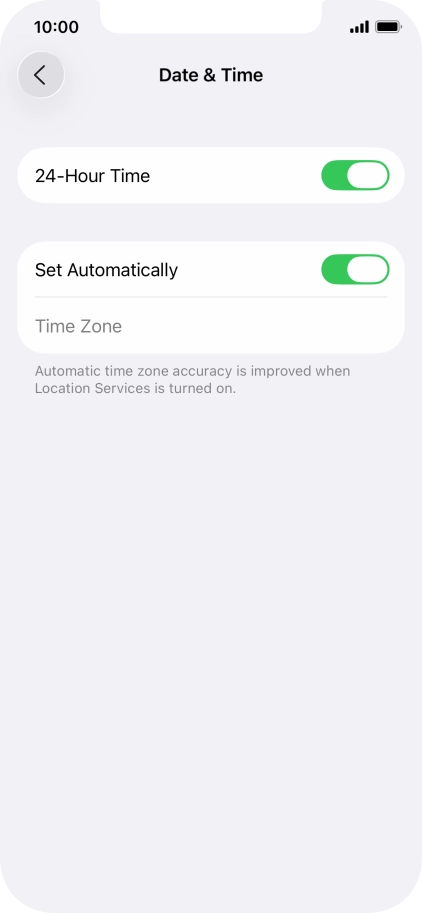 Slide your finger upwards starting from the bottom of the screen to return to the home screen.