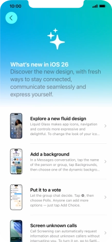 Slide your finger upwards starting from the bottom of the screen to return to the home screen.