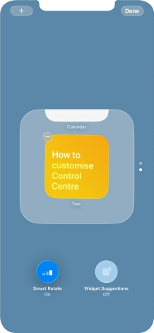 Press Smart Rotate to turn the function on or off.