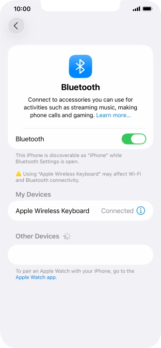 Slide your finger upwards starting from the bottom of the screen to return to the home screen.