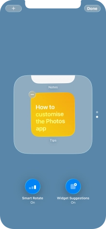 Press Smart Rotate to turn the function on or off.