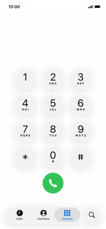 Key in ##002# and press the call icon.