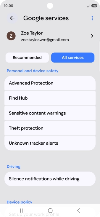 Press Find Hub. Press Find Hub.