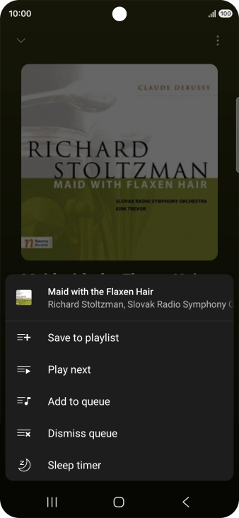 Press the add icon. Press the add icon.