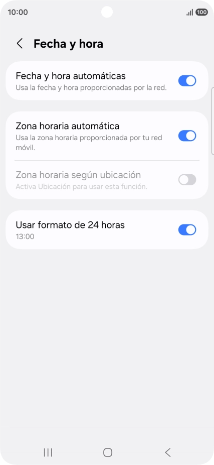 Pulsa la tecla de inicio para terminar y regresar a la pantalla de inicio.