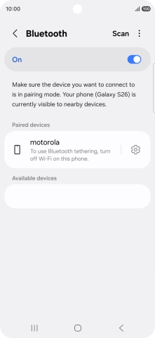 Press the Home key to return to the home screen. Press the Home key to return to the home screen.