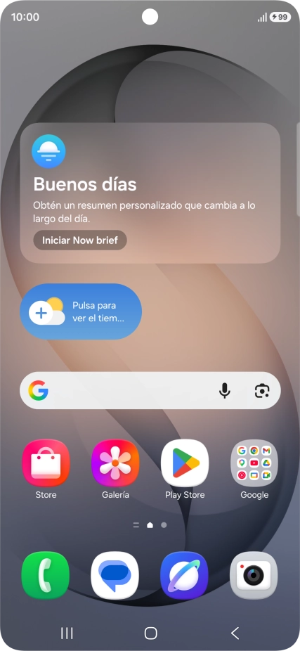 Cuando el icono de carga de batería aparece en la pantalla, el teléfono se está cargando.