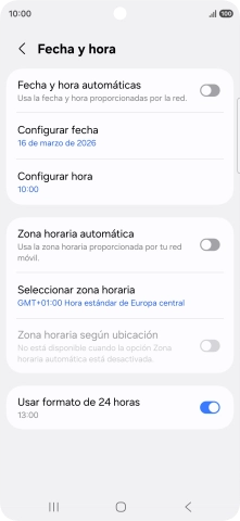 Pulsa el indicador junto a 