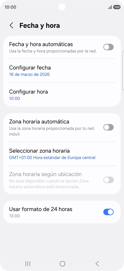 Pulsa el indicador junto a 