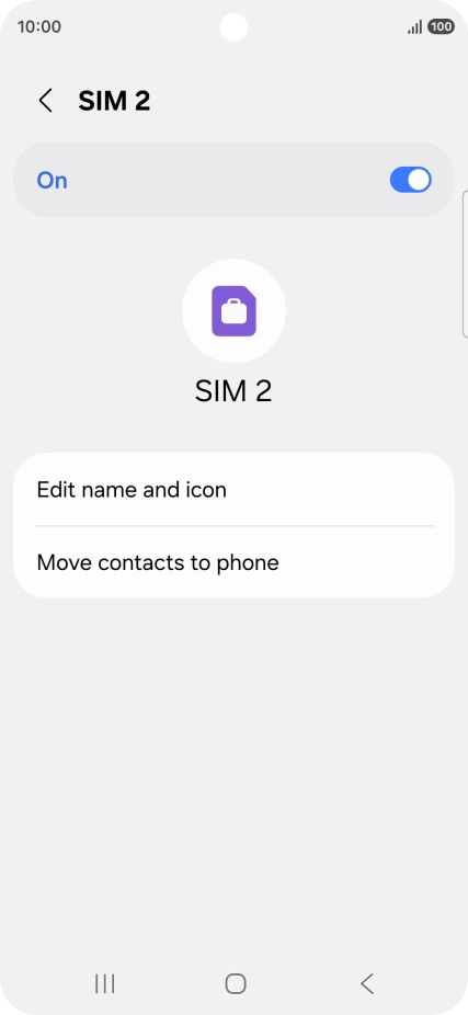 Press the indicator to turn use of the price plan on or off.