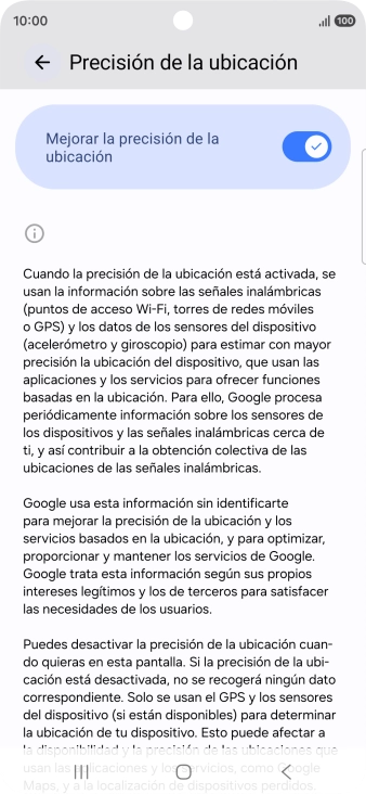 Si pulsas el indicador junto a 