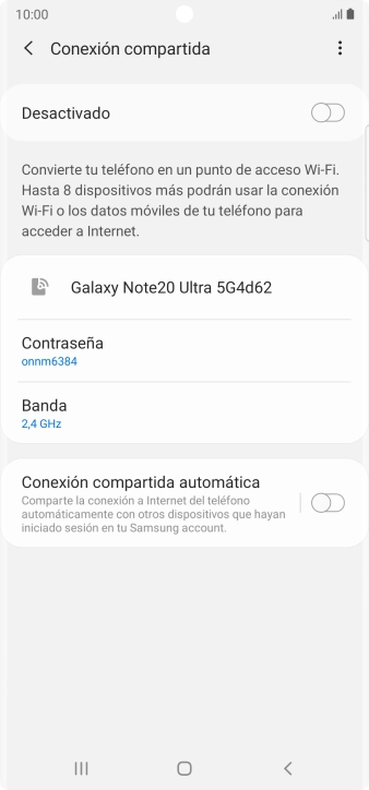 Pulsa el icono de menú.